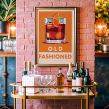 Load image into Gallery viewer, Old Fashioned Cocktail Poster
