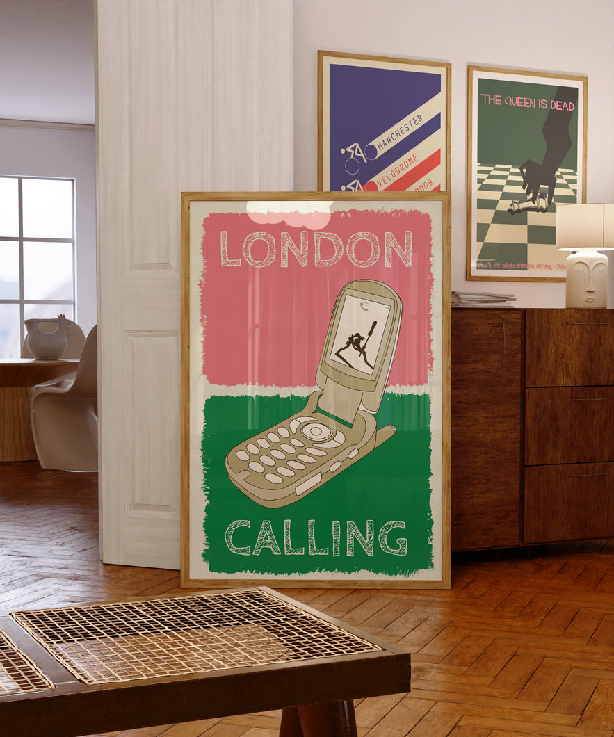 London Calling Poster