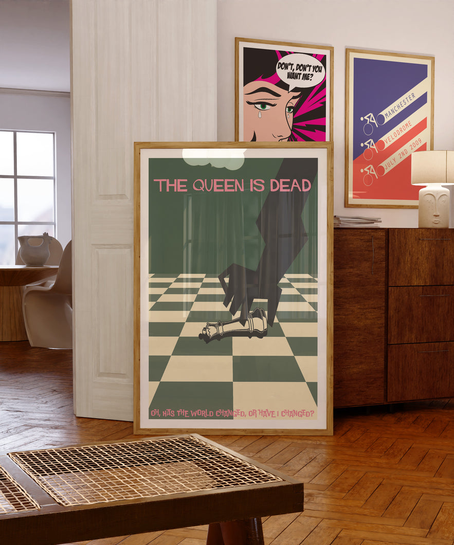 The Queen Is Dead Poster