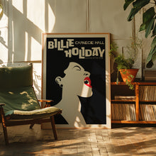 Load image into Gallery viewer, Billie Holiday Concert Poster
