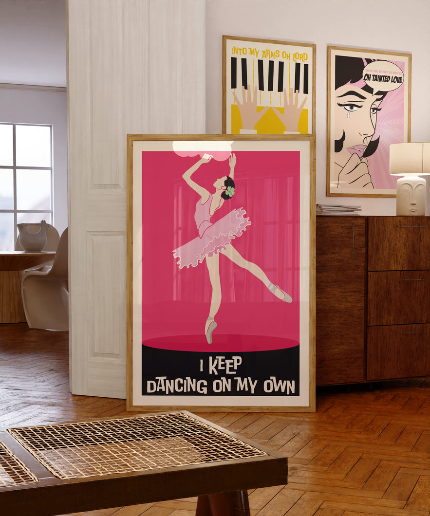 Dancing On My Own Poster.