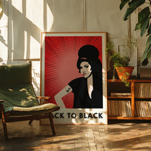 Load image into Gallery viewer, Back To Black Poster
