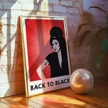 Load image into Gallery viewer, Back To Black Poster
