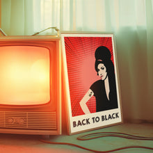 Load image into Gallery viewer, Back To Black Poster
