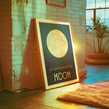 Load image into Gallery viewer, The Whole Of The Moon Poster
