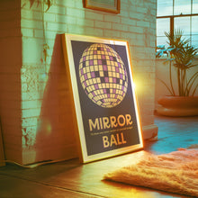 Load image into Gallery viewer, Mirrorball Poster
