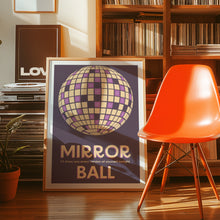 Load image into Gallery viewer, Mirrorball Poster
