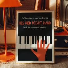 Load image into Gallery viewer, Red Right Hand Poster
