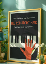 Load image into Gallery viewer, Red Right Hand Poster
