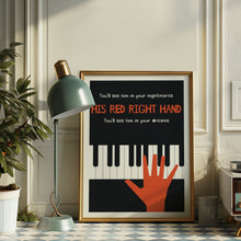 Load image into Gallery viewer, Red Right Hand Poster
