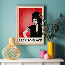 Load image into Gallery viewer, Back To Black Poster
