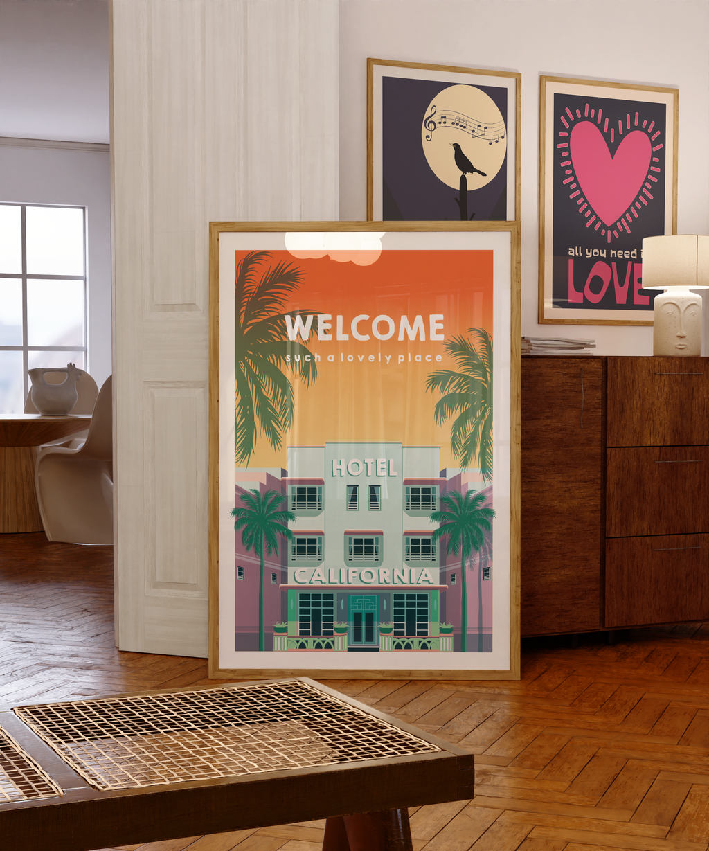 Hotel California Poster – Poptart Posters