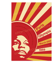 Load image into Gallery viewer, Nina Simone Concert Poster
