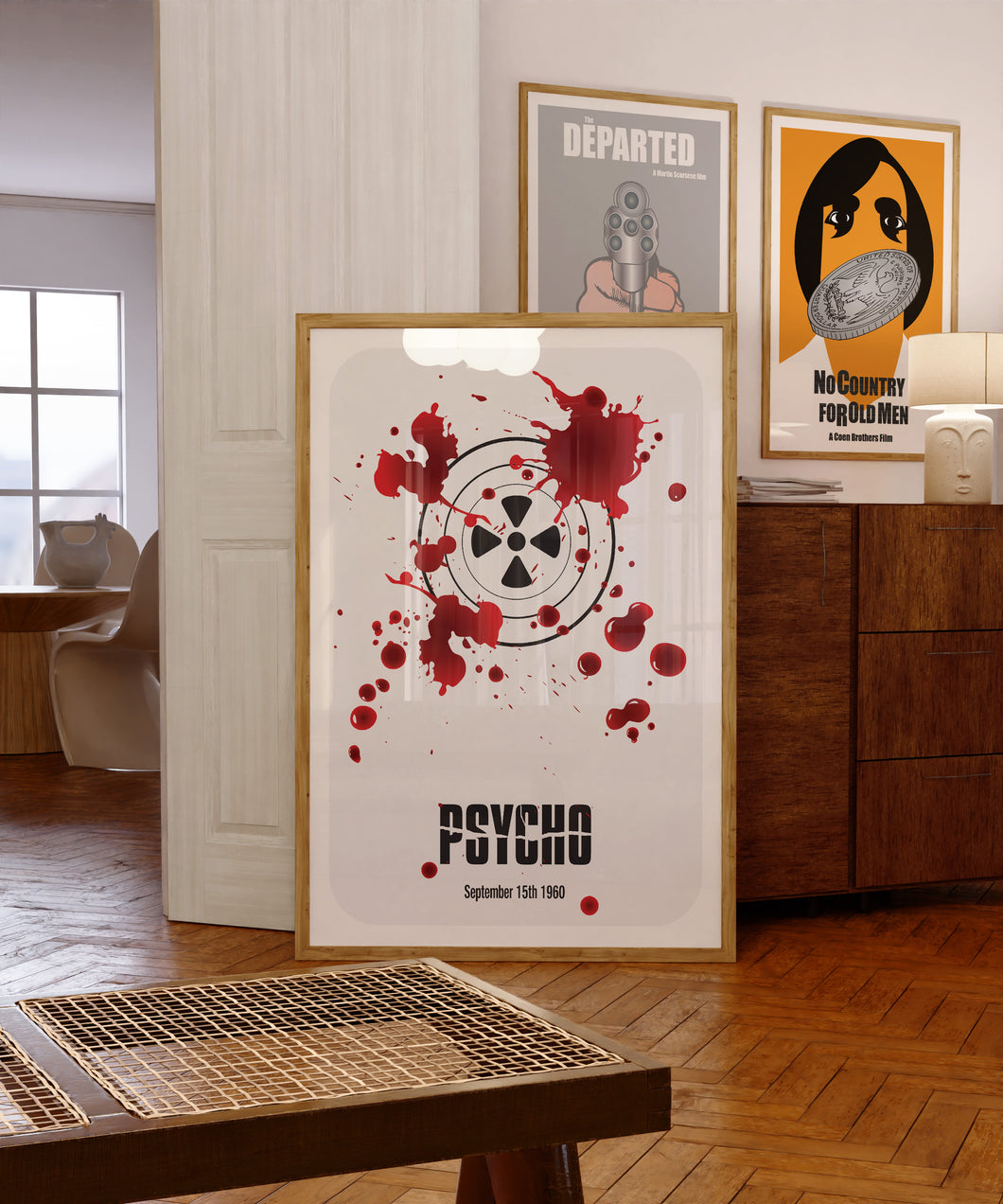 Minimalist Pycho Film Poster