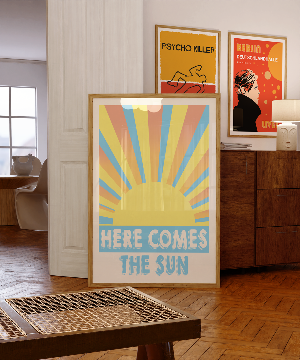 Here Comes The Sun Poster – Poptart Posters