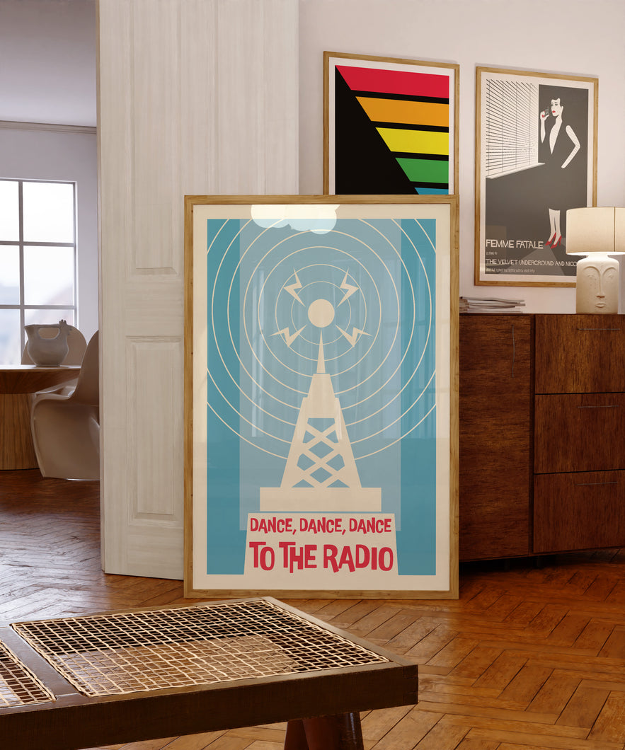 Dance To The Radio Poster